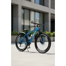 Горный велосипед Velostrim с дисковыми тормозами и амортизатором