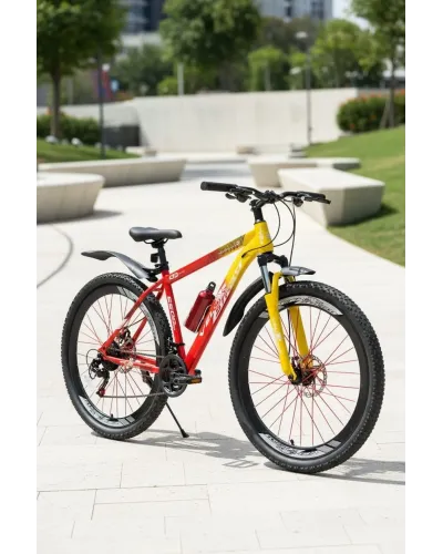 Velostrim Dağ Velosipedi Disk Əyləc Amortizatorlu