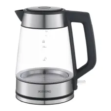 Электрический чайник YOSHIRO YEK-G735FS – 1.7 л, 2200 Вт, прозрачный корпус
