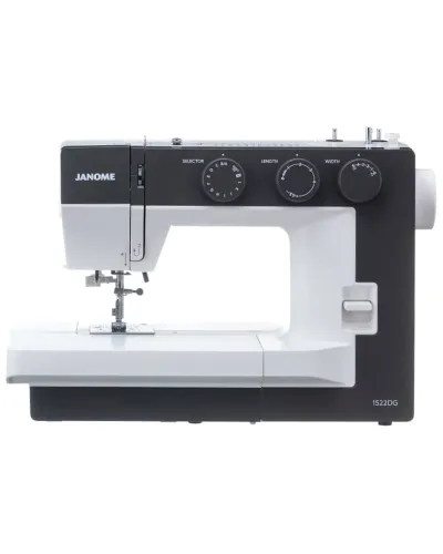 Janome 1522DG Электромеханическая Швейная Машина – Большая Рабочая Площадь и Эластичный Зигзаг