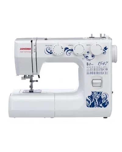 Janome 1547 Электромеханическая Швейная Машина – 47 Программ и Автоматические Функции