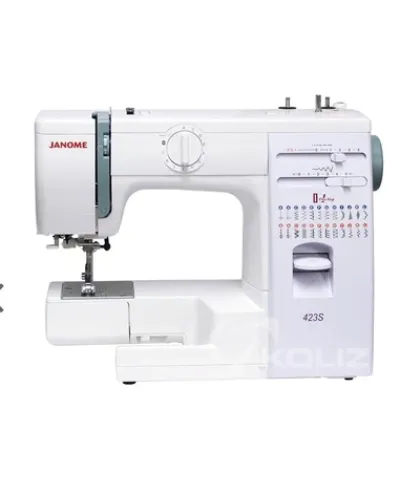 Janome 423S Электромеханическая Швейная Машина – 24 Строчки и Металлический Корпус