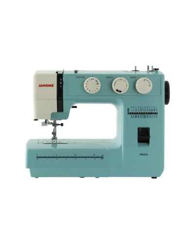 Janome TR 2023 elektromexaniki tikiş maşını – 6 sürət, overlok və avtomatik sap doldurma