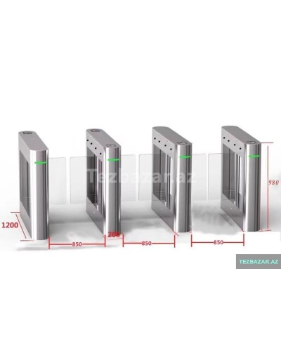 Bridge style tripod turnstile