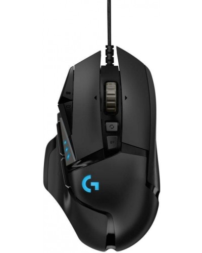 LOGITECH G502 HERO High Performance Gaming Mouse – USB (Black)