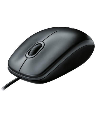 Logitech B100 910-003357 800 DPI Simli Optik Kompüter Siçanı Black