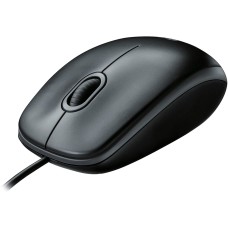 Logitech B100 910-003357 800 DPI Проводная оптическая мышь Black