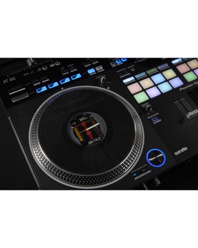 Pioneer DJ DDJ-REV7 2 Deck DJ Kontroller Moterizasiya olunmuş Jog Wheel və LCD Ekran ilə