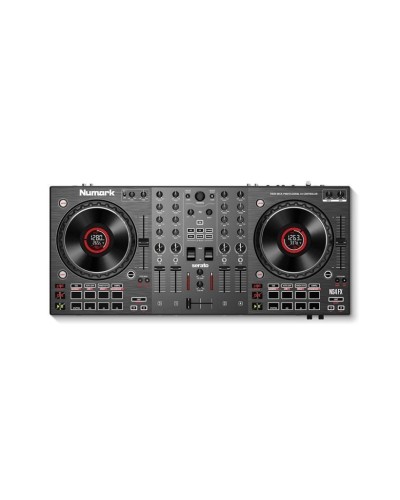 Numark NS4FX 4 Deck DJ Kontroller Jog Wheel Display ilə