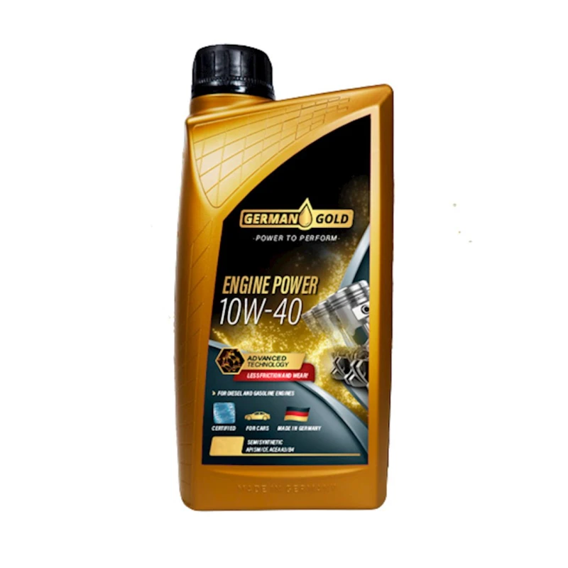 Моторное масло German Gold Engine Power 10w-40, полусинтетический, 4 л Моторное масло German Gold Engine Power 10w-40, полусинтетический, 4 л