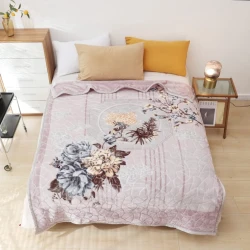 Плед MM Tekstil MM-246, бамбук, разноцветный, 200х230 см