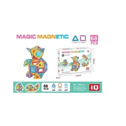 Магнитный конструктор JH8616 68 деталей Магнитный конструктор JH8616 68 деталей