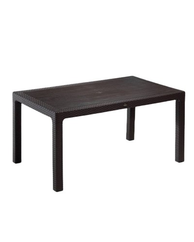 Masa Modalife MP-Rattan OKH-2127, plastik, qəhvəyi, 90x75x150 sm