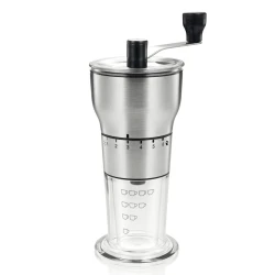 Ручная кофемолка Tescoma 101381, 22.5 см, керамика/нержавеющая сталь, черная Ручная кофемолка Tescoma 101381, 22.5 см, керамика/нержавеющая сталь, черная