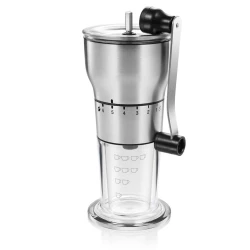 Ручная кофемолка Tescoma 101381, 22.5 см, керамика/нержавеющая сталь, черная Ручная кофемолка Tescoma 101381, 22.5 см, керамика/нержавеющая сталь, черная