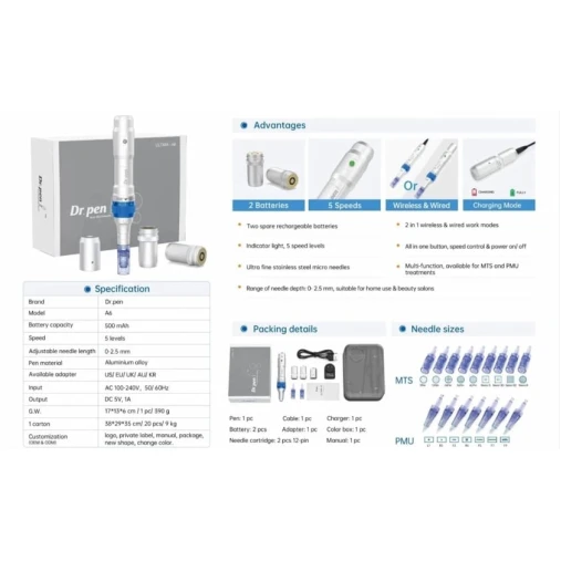 Дермапен Dr. Pen Ultima A6