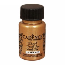 Akril boya-metallik Cadence Dora Metallic Paint 150 Antique Gold 50 ml
