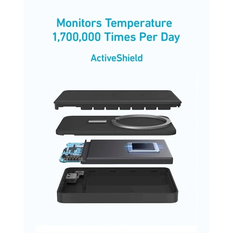 Внешний аккумулятор Anker 334 Magnetic 10000 mAh White (A1642H21) Внешний аккумулятор Anker 334 Magnetic 10000 mAh White (A1642H21)