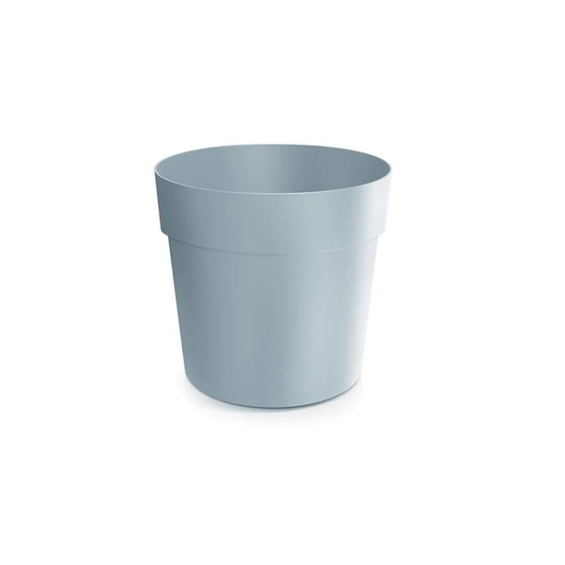 Горшок Prosperplast DOGR140, пластик, серый, 1.3 л, 139x128 мм