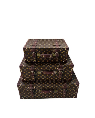 Sandıq dəsti saxlama üçün Louis Vuitton, dəri, 3 əd
