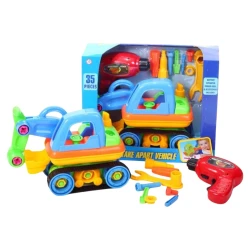 Развивающая игрушка Teak Apart Vehicle AD238, 35 элементов Развивающая игрушка Teak Apart Vehicle AD238, 35 элементов