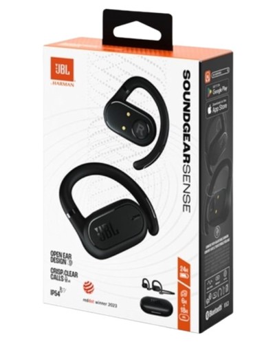 Simsiz qulaqlıqlar JBL Soundgear Sense Black (JBLSNDGEARSNSBLK)