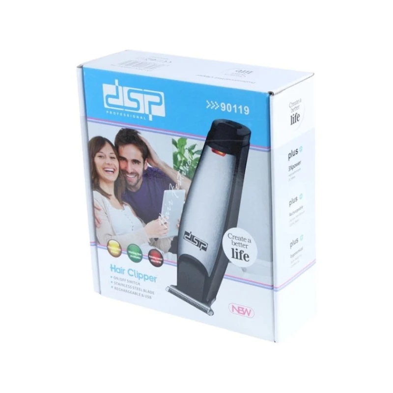 Машинка для стрижки волос DSP 90119 Silver