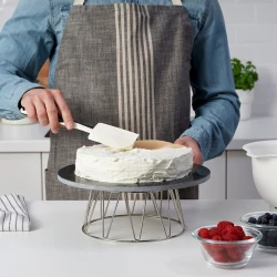 Лопатка для торта IKEA Gübbora, 25 см, черная/белая Лопатка для торта IKEA Gübbora, 25 см, черная/белая