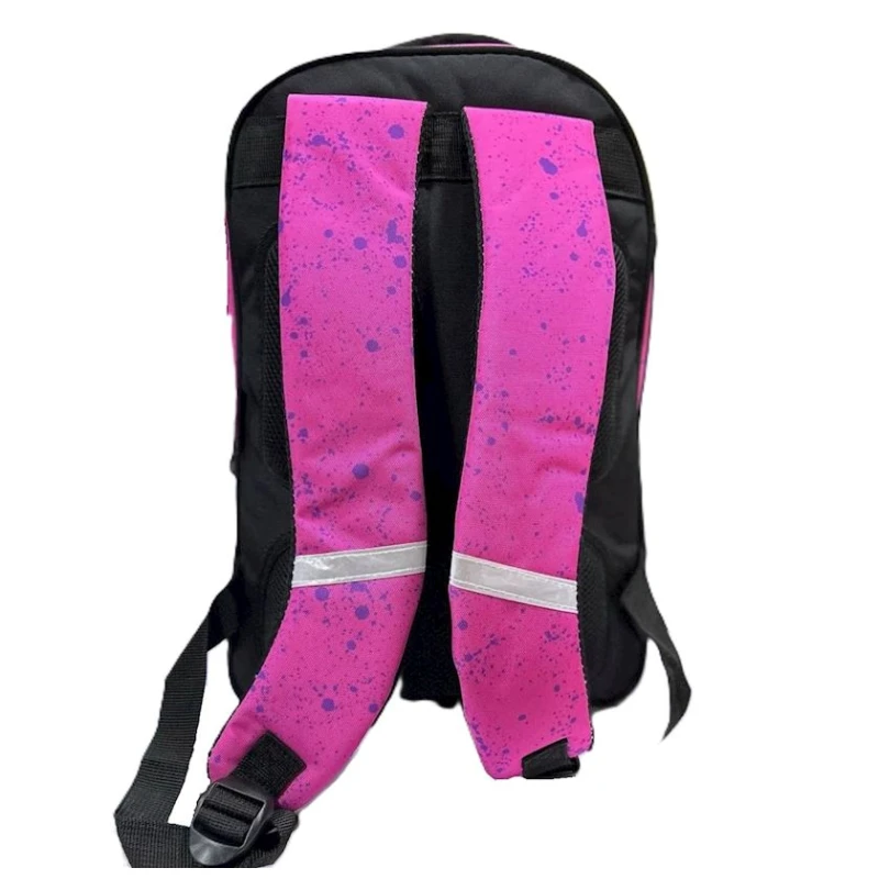 Məktəbli bel çantası Chess Glossy Bird CM67GB9P, çəhrayı/qara Məktəbli bel çantası Chess Glossy Bird CM67GB9P, çəhrayı/qara