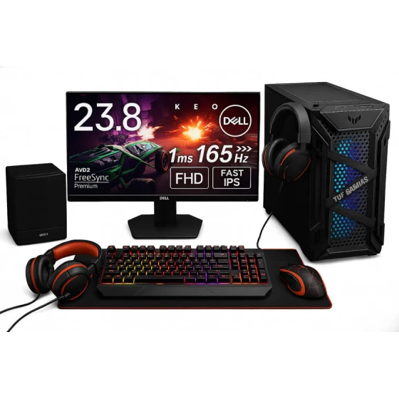 Игровой компьютерный комплект Dell Intel i7-10700-32GB DDR4-1TB HDD-RTX 3060-12GB-165Hz Игровой компьютерный комплект Dell Intel i7-10700-32GB DDR4-1TB HDD-RTX 3060-12GB-165Hz