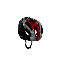 Velosiped dəbilqəsi kaska_28, qara/qırmızı