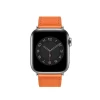 Ремешок Wiwu Attleage Genuine Leather Bands для Apple Watch 42-44-45mm Orange