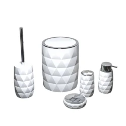 Hamam otağı dəsti Arow BHD2016016, ağ, 5 əd