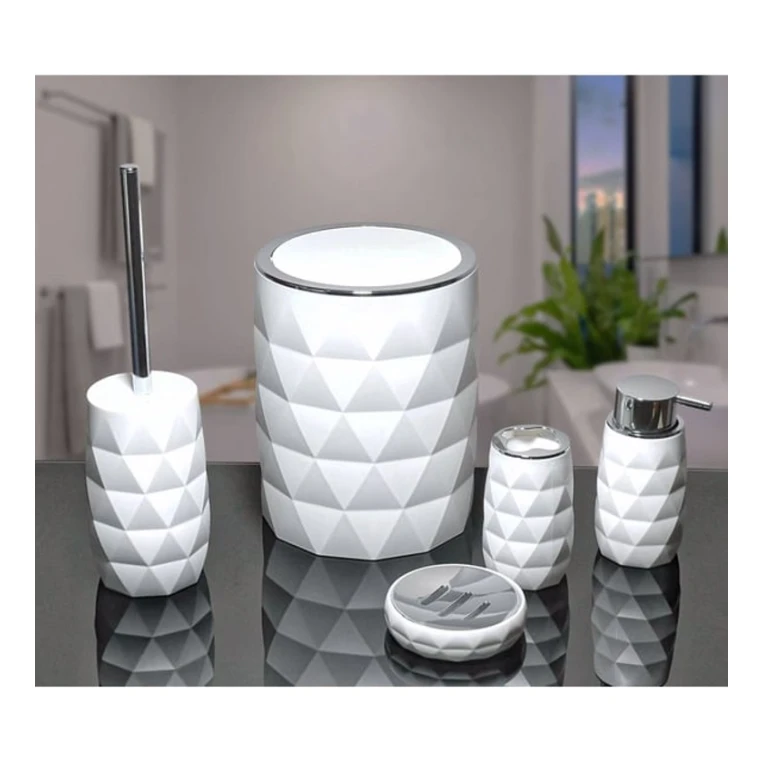 Набор для ванной Arow BHD2016016, белый, 5 шт Набор для ванной Arow BHD2016016, белый, 5 шт