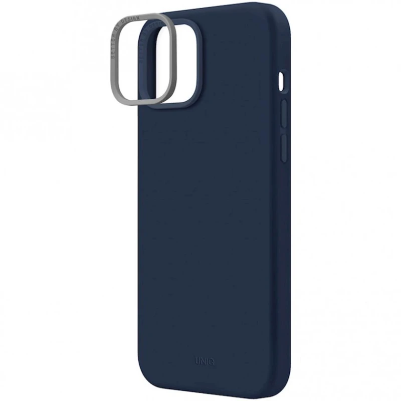 Чехол UNIQ Lino для Apple iPhone 14 Plus Синий