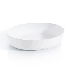 Форма для выпечки Luminarc P4018, 32x24 см, стеклокерамика, белый