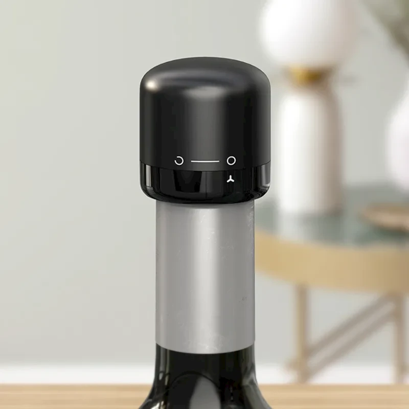 Пробка для вина Winestopper, 32x39 мм, черный