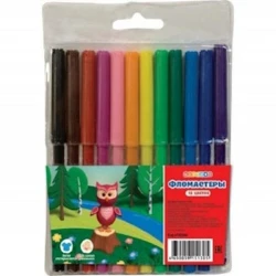 Набор фломастеров-кисточек Цветик, 12шт. Набор фломастеров-кисточек Цветик, 12шт.