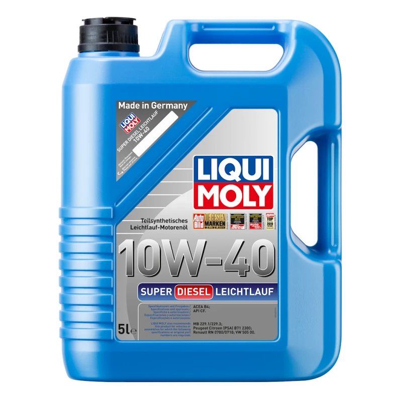Моторное масло Liqu Moly Super Diesel Leichtlauf 10W-40 5 л