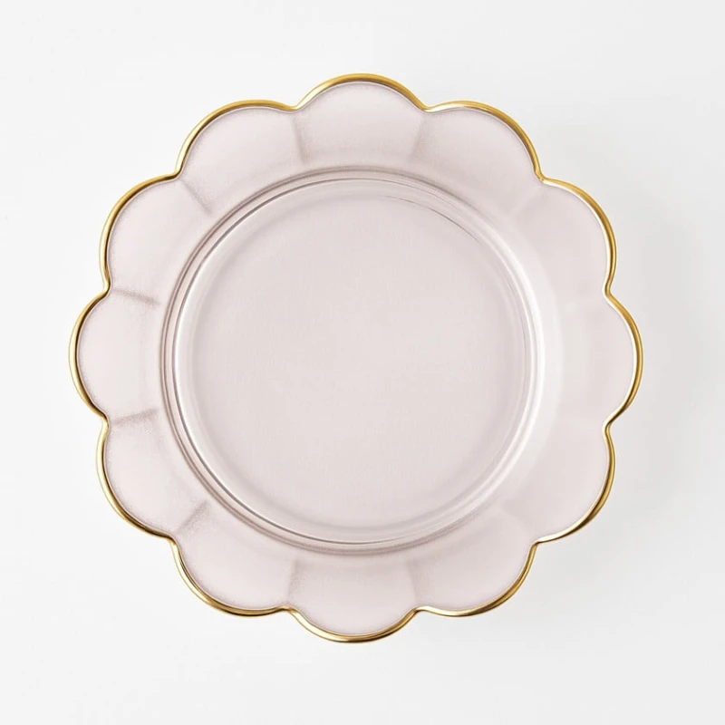 Тарелка Home Depo HOME0119, 17 см, розовая