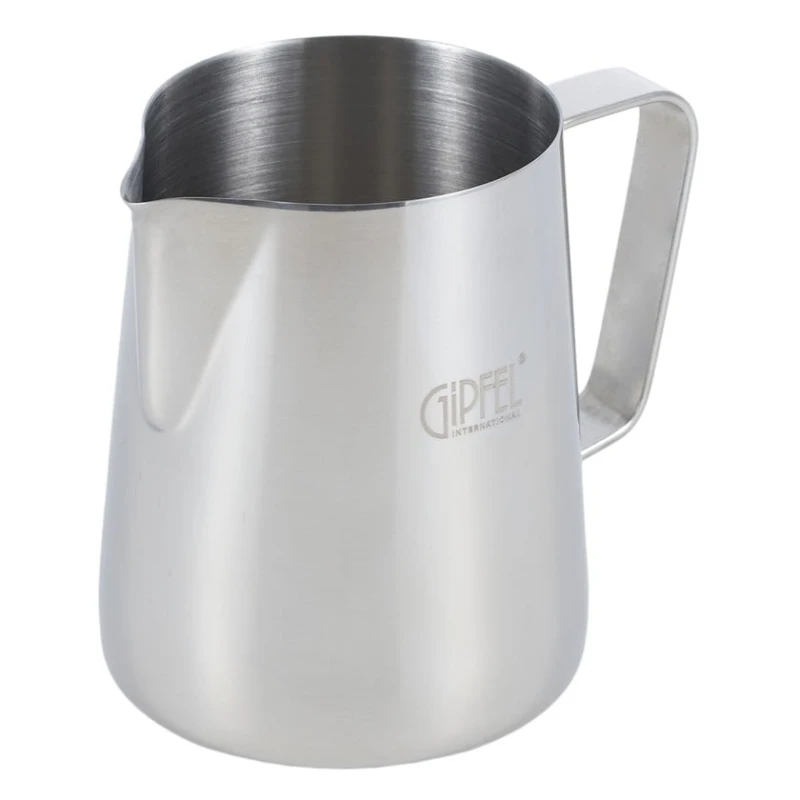 Молочник Gipfel Deluxe 52426, 300 мл, нержавеющая сталь, серебристый Молочник Gipfel Deluxe 52426, 300 мл, нержавеющая сталь, серебристый