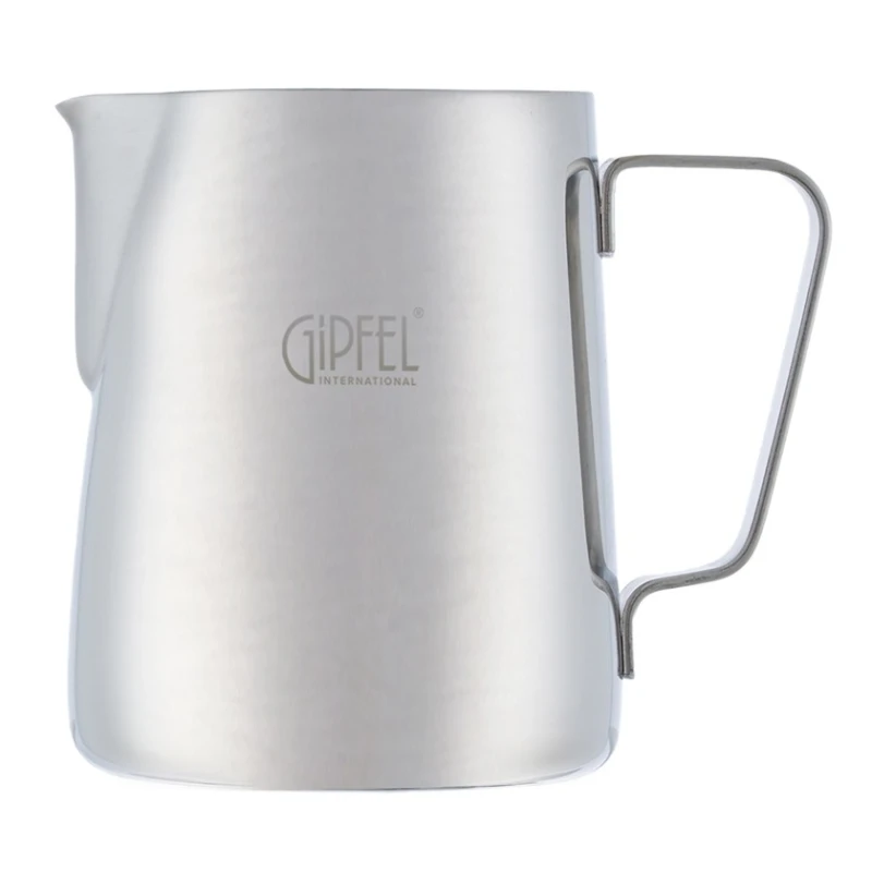 Молочник Gipfel Deluxe 52426, 300 мл, нержавеющая сталь, серебристый Молочник Gipfel Deluxe 52426, 300 мл, нержавеющая сталь, серебристый