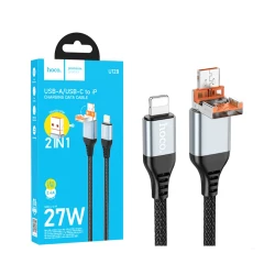 Kabel USB Hoco U128 For Lightning Black