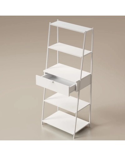 Stellaj Marina 3563_LetSpringCSStelKaspiWhWh, LDSP-Loft, 149x39x60 sm, ağ