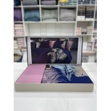 Yataq dəsti Dantella tekstil SHA-00001316, yorğan üzü 200х200 sm, yastıq üzü 50х70 sm, ikinəfərlik, satin