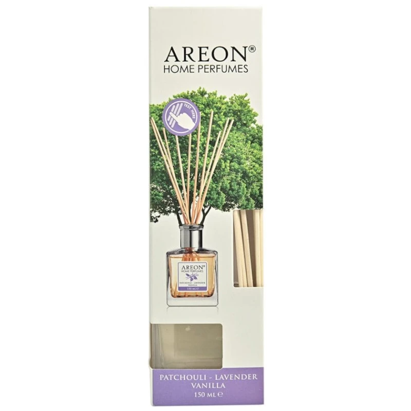 Ароматический диффузор Areon Home Perfume Patchouli Lavender Vanilla, 150 мл, фиолетовый