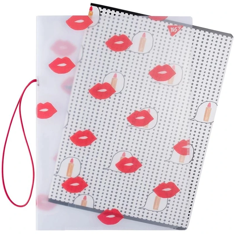 Тетрадь в клетку Yes BBF Lips 764435, разноцветный, A4, 48 листов Тетрадь в клетку Yes BBF Lips 764435, разноцветный, A4, 48 листов