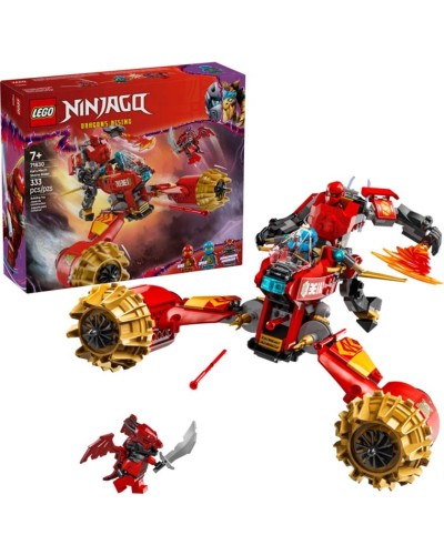 Konstruktor LEGO Ninjago 71830 Kai's Mech Storm Rider, 333 element, 7+ yaş