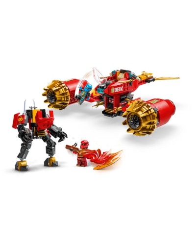 Konstruktor LEGO Ninjago 71830 Kai's Mech Storm Rider, 333 element, 7+ yaş