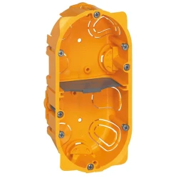 Монтажная настенная коробка Legrand 080042, 4-5 модуля, оранжевый